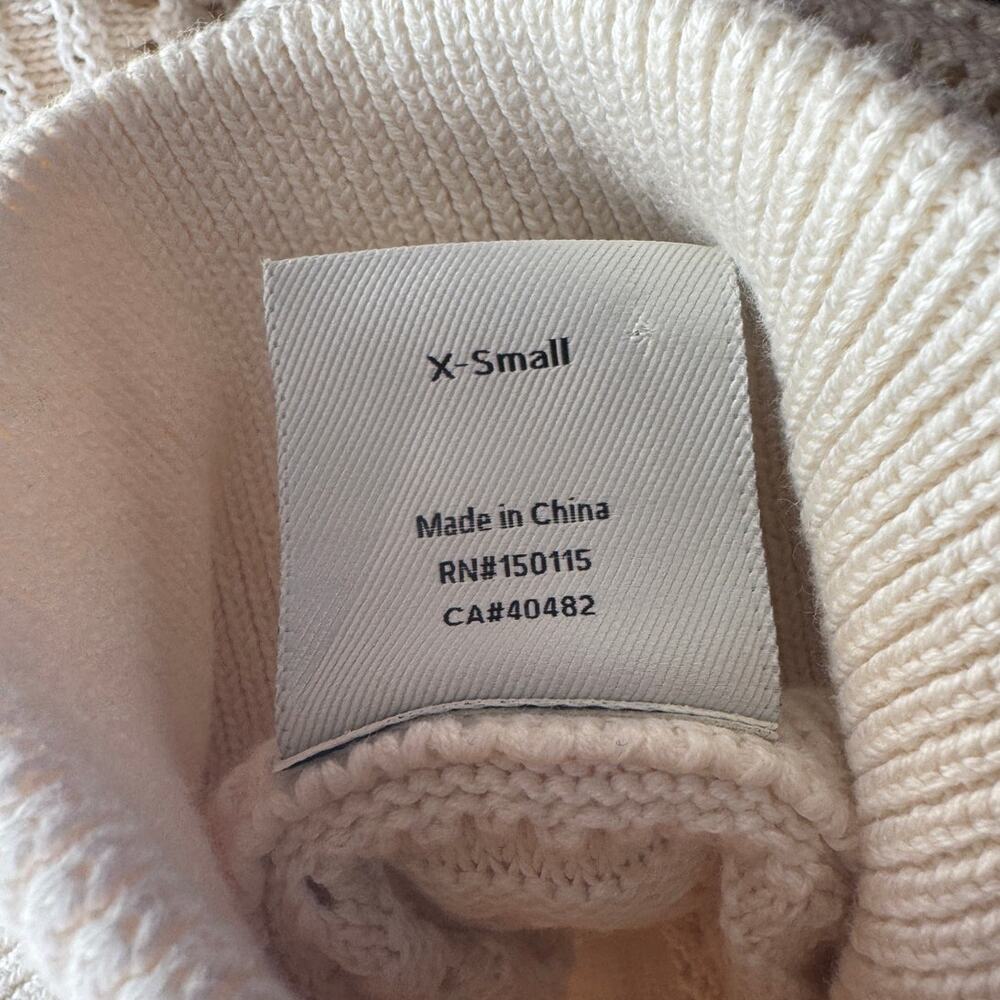 Varley Tara Pointelle Half-Zip Knit Pullover Size XS - Picture 10 of 14